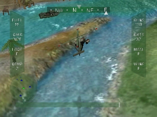 Nuclear Strike 64 (Europe) (En,Fr) In game screenshot